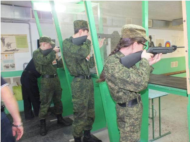 Смирныховцы на военно-спортивной игре «Победа», февраль 2015 года.